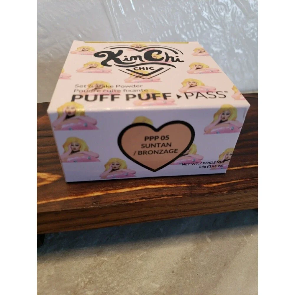 Kim Chi Chic, Long-Lasting Matte Bake Setting Powder in Suntan~PPP 05~
